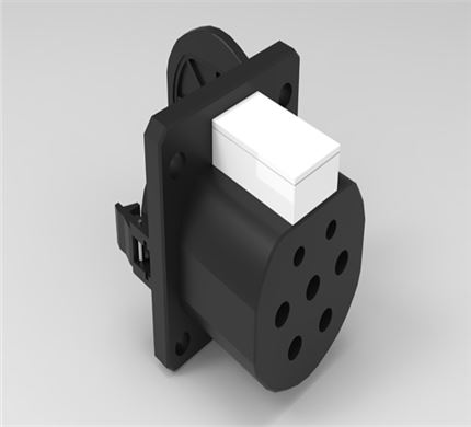 充电桩双向自保持电磁锁