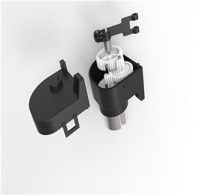 垃圾桶翻盖齿轮箱