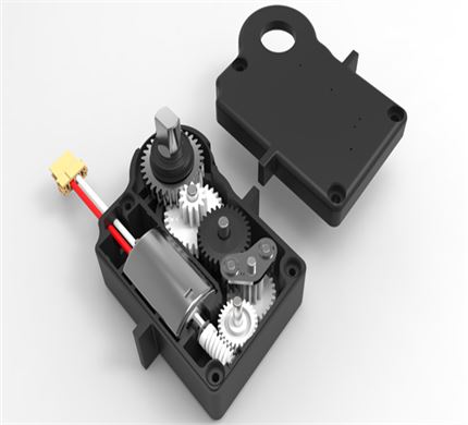 玻璃拱门锁电机