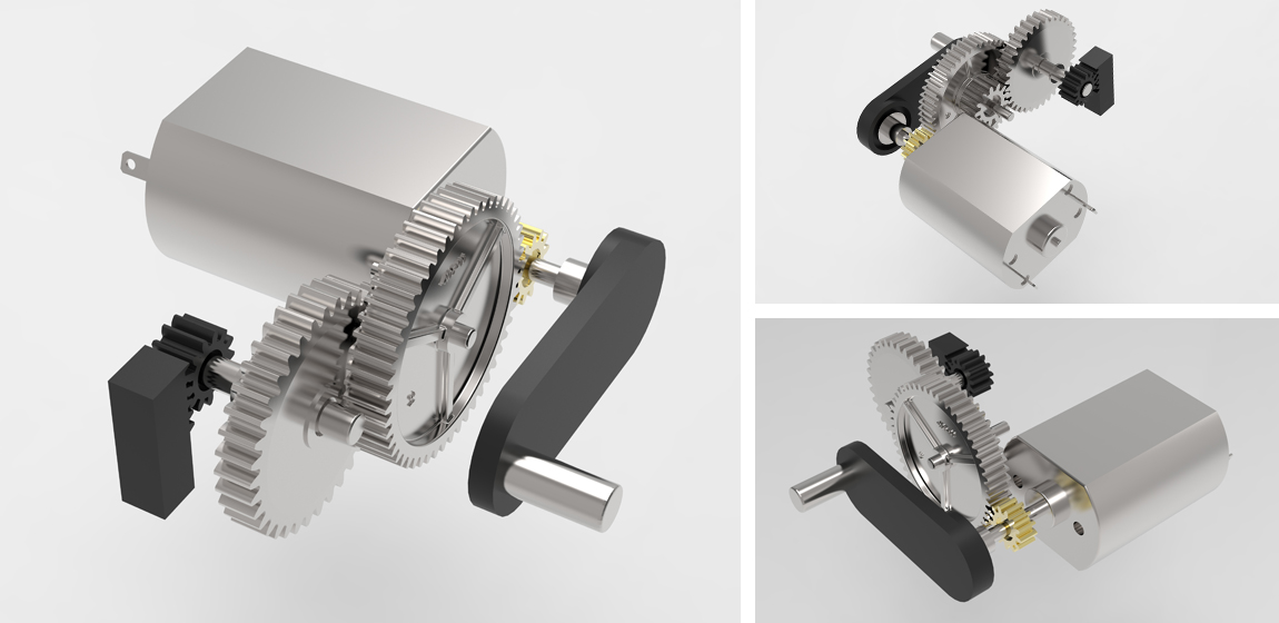 智能充电桩齿轮箱