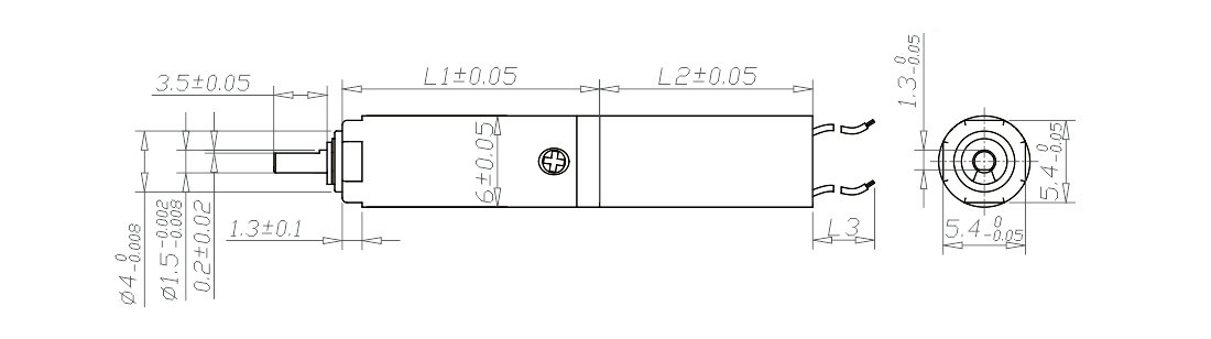 6mm空心杯减速电机